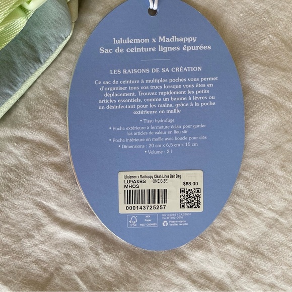 Lululemon x Madhappy Clean Lines Belt Bag - Picture 6 of 7